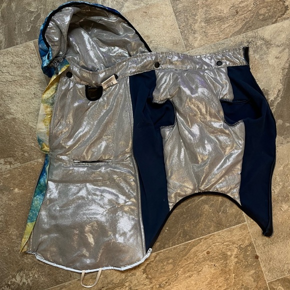 Dog Winter Jacket. Lights around edges. - Picture 2 of 2